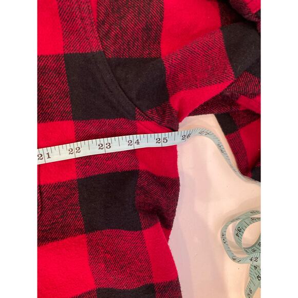 Field & Stream Red Black Buffalo Check Plaid Shacket EUC Sz XXL Tall Men’s Gorp - Picture 9 of 11